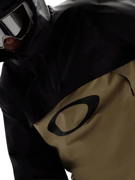 Kurtka męska Oakley Timberline Shell Anorak pitch black/pebble