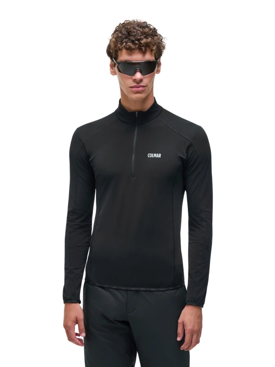 Bluza termoaktywna męska Colmar Half-Zip Black