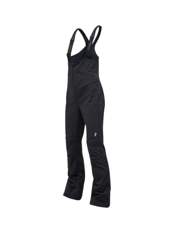 Spodnie narciarskie damska Peak Performance Stretch Softshell BIB black