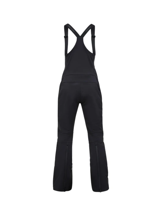 Spodnie narciarskie damska Peak Performance Stretch Softshell BIB black