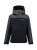Kurtka narciarska męska Peak Performance Maroon Blocked HIPE 2L Insulated Shell black/motion grey