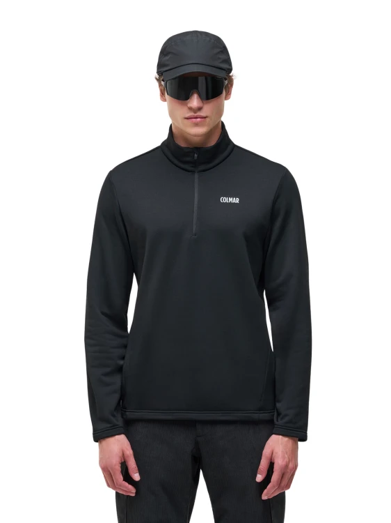 Bluza narciarska męska Colmar Half-Zip Fleece Black
