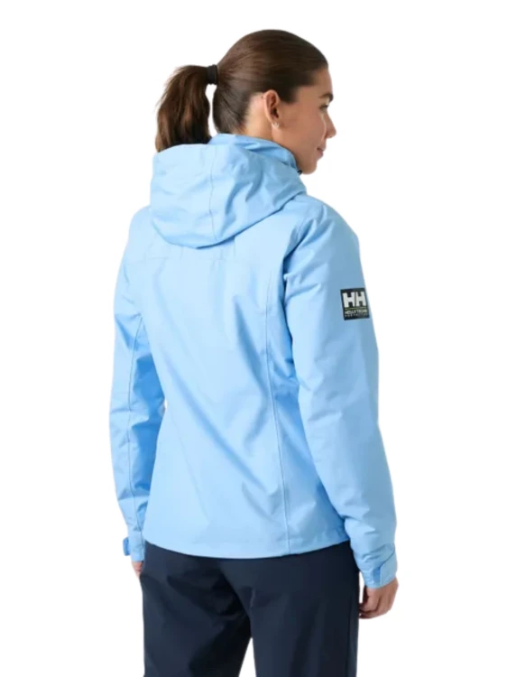 Kurtka damska Helly Hansen Crew Hooded Midlayer Jacket 2.0 bright blue