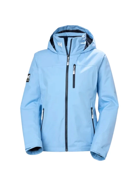 Kurtka damska Helly Hansen Crew Hooded Midlayer Jacket 2.0 bright blue