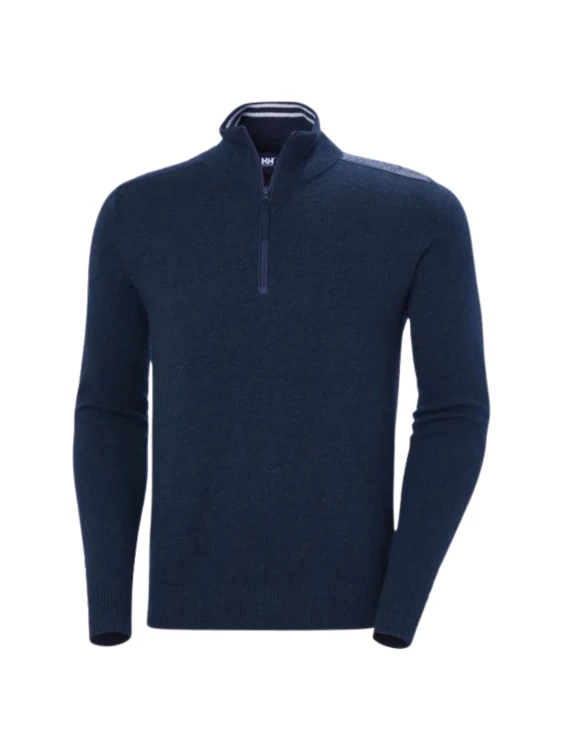 Sweter męski Helly Hansen Afton Knitted Half-Zip navy