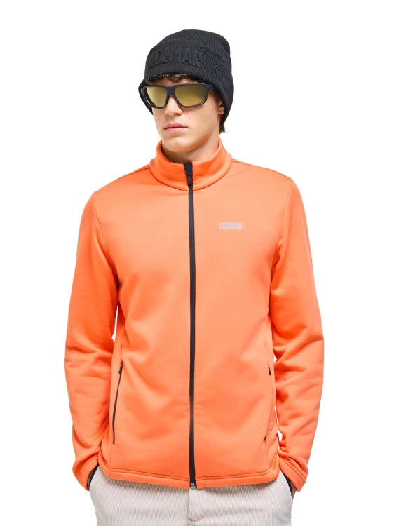 Bluza narciarska męska Colmar Fleece Sunfire Orange