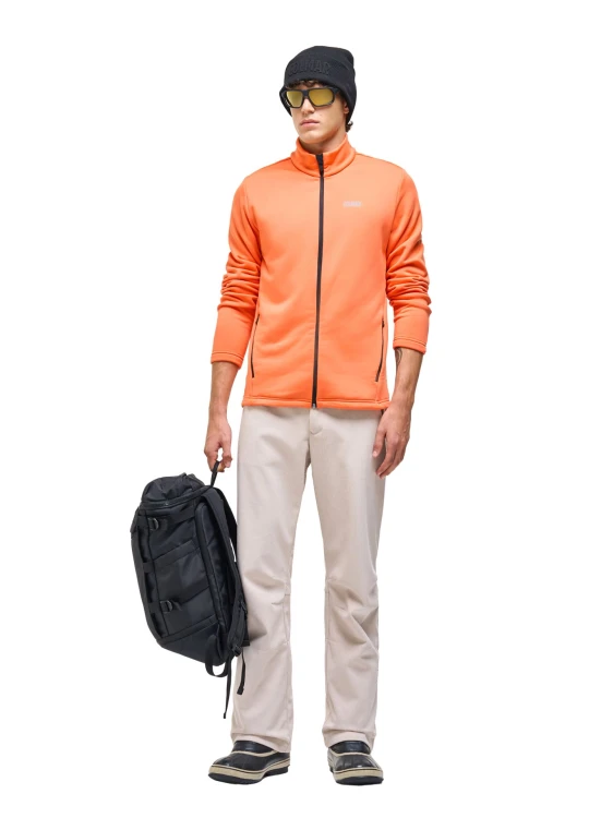 Bluza narciarska męska Colmar Fleece Sunfire Orange