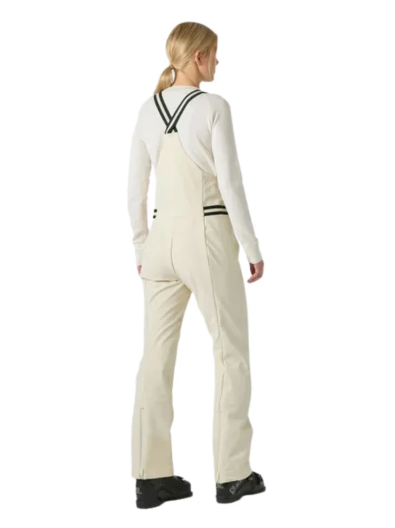 Spodnie narciarskie damskie Helly Hansen Avanti Softshell Bib cream