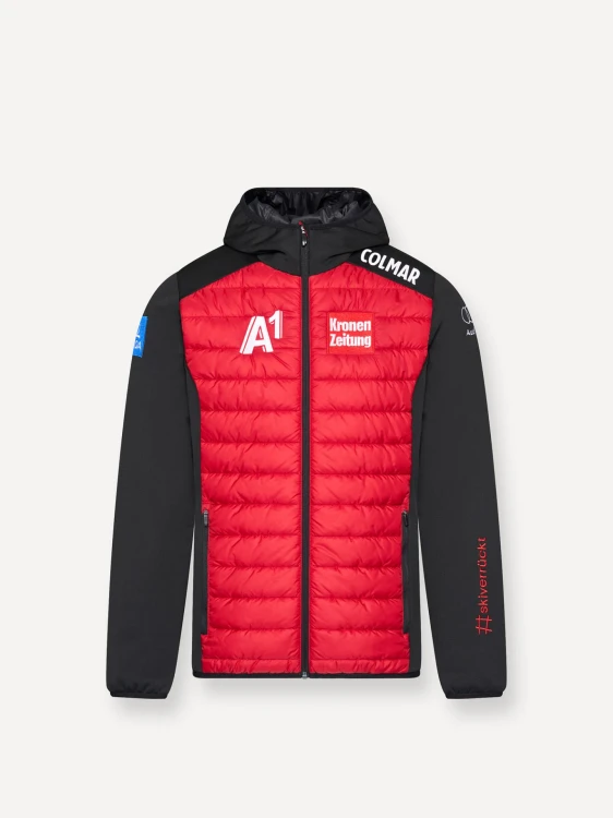 Kurtka pikowana męska Colmar Austrian National Indian Red-Black