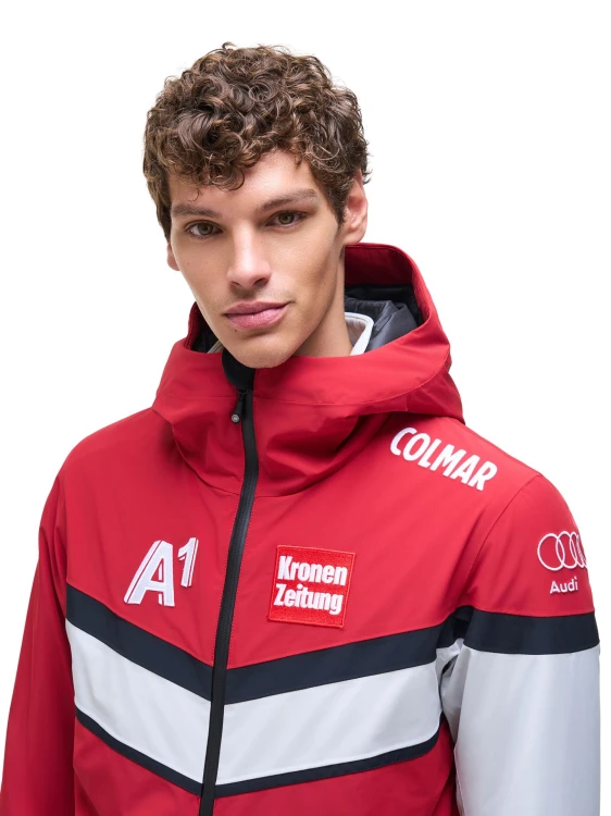 Kurtka narciarska męska Colmar Austrian National Jacket Indian Red