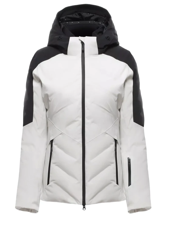 Kurtka narciarska damska Dainese Virtus Dermizax EV brilliant white/stretch limo