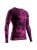 Koszulka termoaktywna X-bionic Energy Accumulator Wild LS Tiedye X Black/Flueo Pink