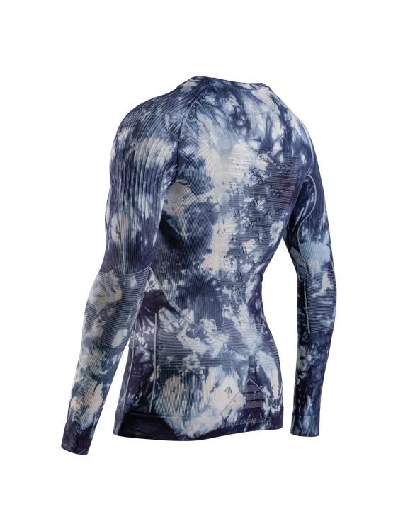 Koszulka termoaktywna X-bionic Energy Accumulator Wild LS Tiedye X Black/X White