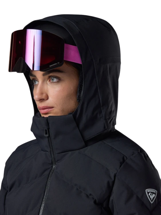 Kurtka narciarska damska Rossignol Staci Black