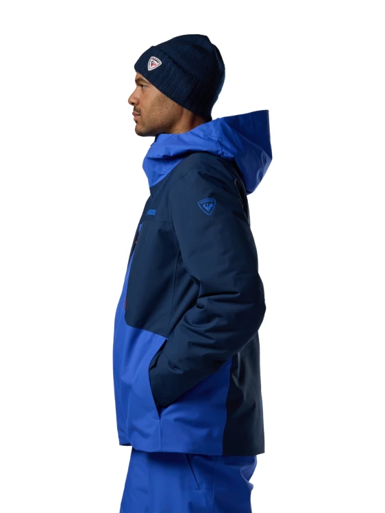 Kurtka narciarska męska Rossignol Velika Dazzle Blue/Dark Navy