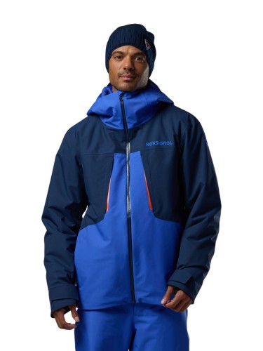 Kurtka narciarska męska Rossignol Velika Dazzle Blue/Dark Navy