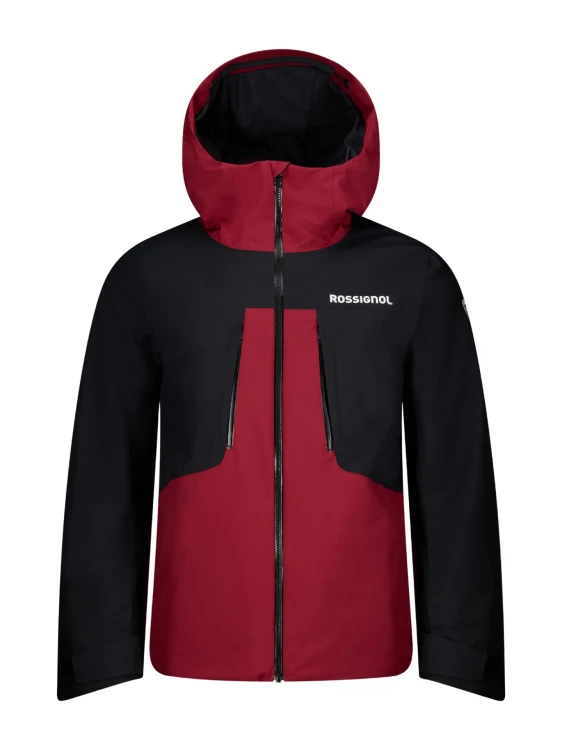Kurtka narciarska męska Rossignol Velika Tibetan Red/Black