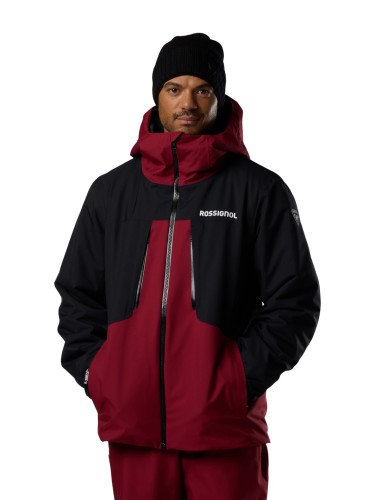 Kurtka narciarska męska Rossignol Velika Tibetan Red/Black
