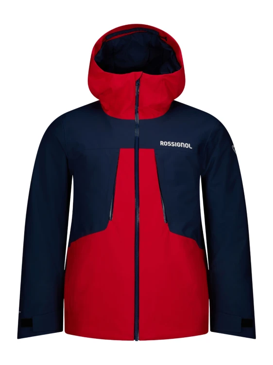 Kurtka narciarska męska Rossignol Velika Sports Red/Dark Navy