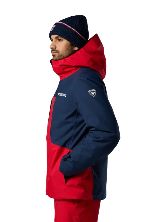 Kurtka narciarska męska Rossignol Velika Sports Red/Dark Navy