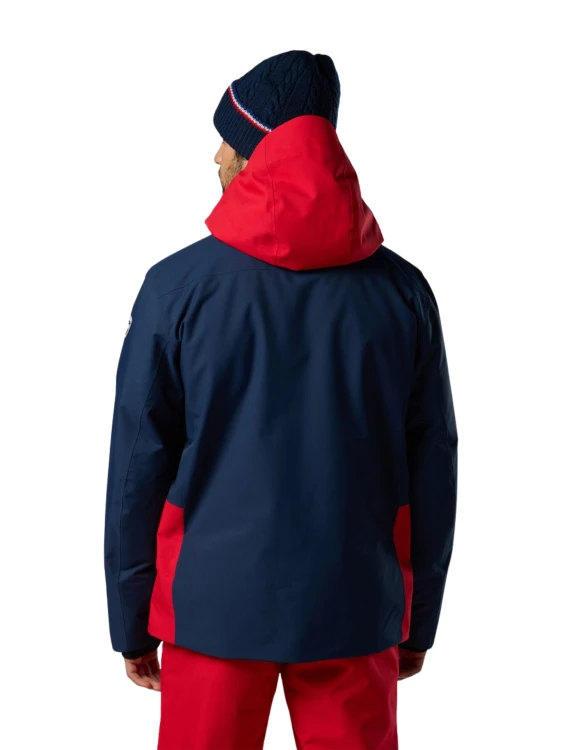 Kurtka narciarska męska Rossignol Velika Sports Red/Dark Navy