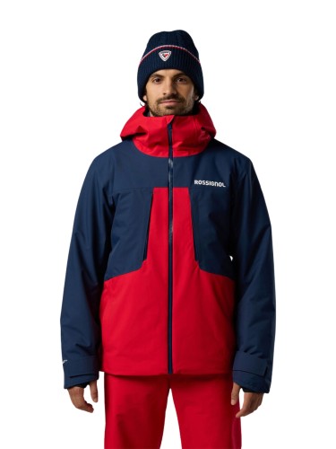 Kurtka narciarska męska Rossignol Velika Sports Red/Dark Navy