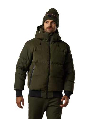 Kurtka puchowa męska Rossignol Resort Corduroy Down Bomber Olive Shadow