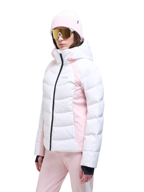 Kurtka narciarska damska Colmar Shaping White-Tulle Pink