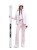 Kurtka narciarska damska Colmar Shaping White-Tulle Pink