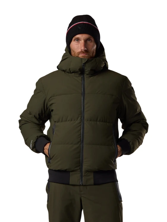 Kurtka puchowa męska Rossignol Snowblaze Down Bomber Olive Shadow