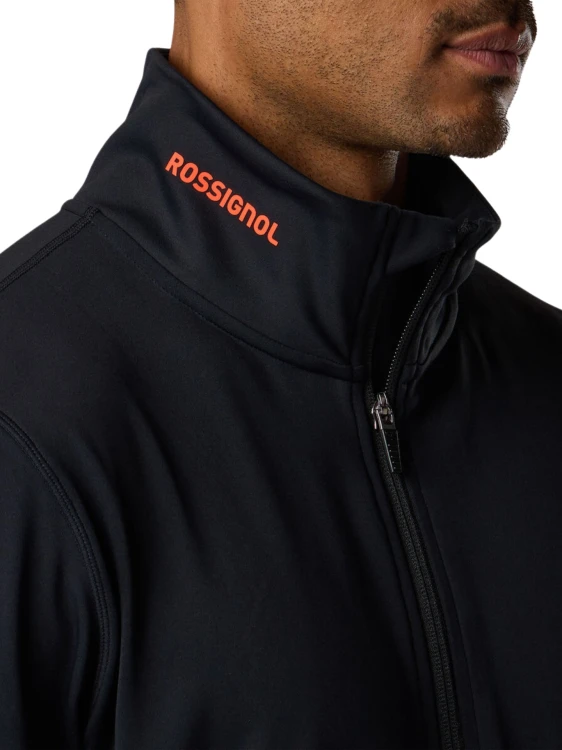 Bluza męska Rossignol Hero Stretch Fleece Black