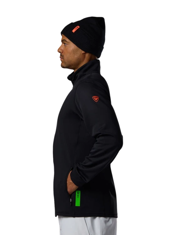 Bluza męska Rossignol Hero Stretch Fleece Black