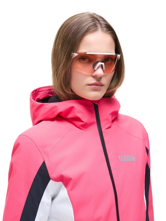 Kurtka narciarska damska Colmar Niseiko Disco Pink-White