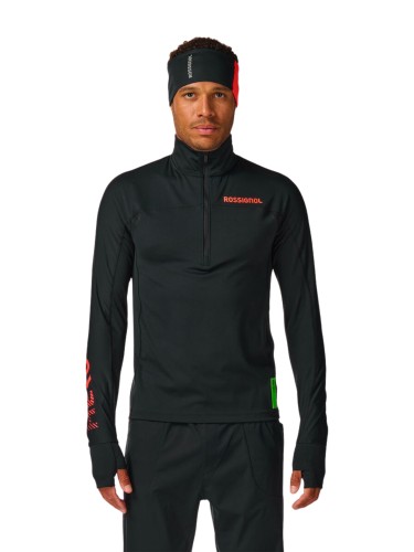 Bluza męska Rossignol Hero Half Zip First Layer Black