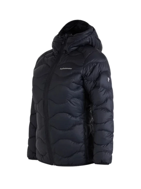 Kurtka puchowa damska Peak Performance Helium Down Hood black