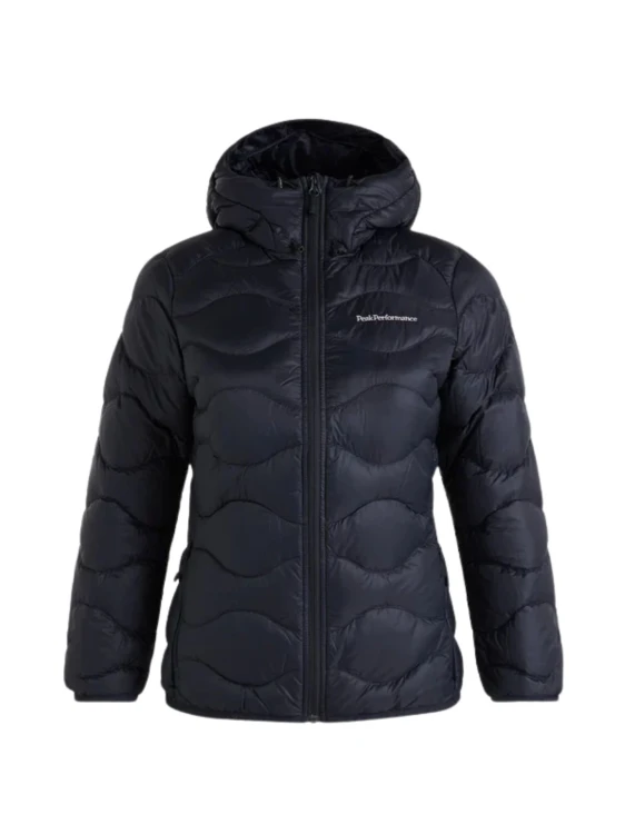 Kurtka puchowa damska Peak Performance Helium Down Hood black