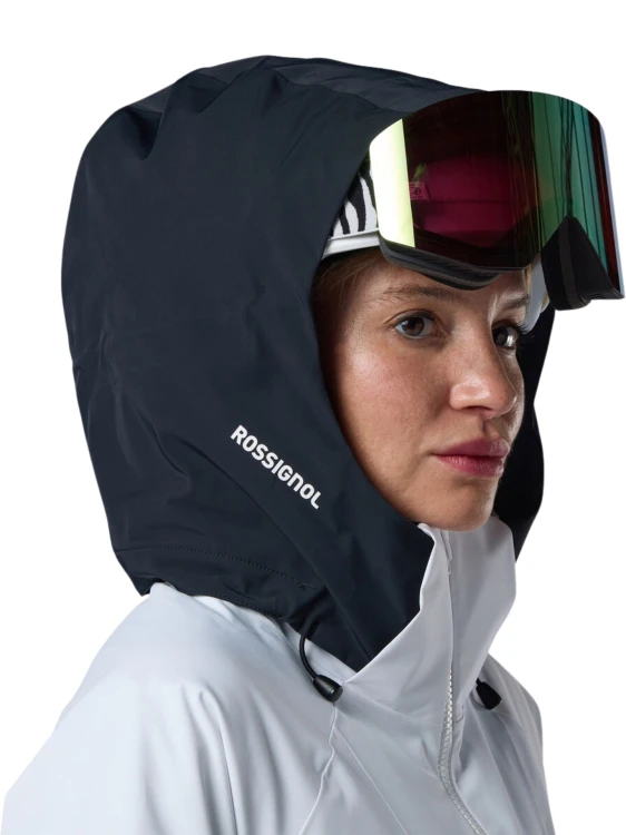 Kurtka narciarska damska Rossignol 4WS Blackside Insulated Black/White