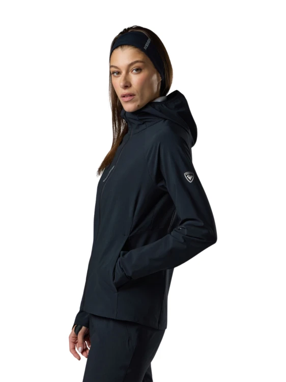 Kurtka damska Rossignol Venon Wind Hoodie Black