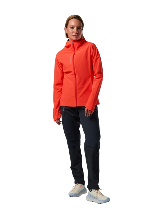 Kurtka damska Rossignol Venon Wind Hoodie Neon Red