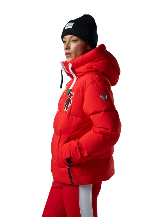 Kurtka narciarska damska Rossignol JCC All Snow Down Red