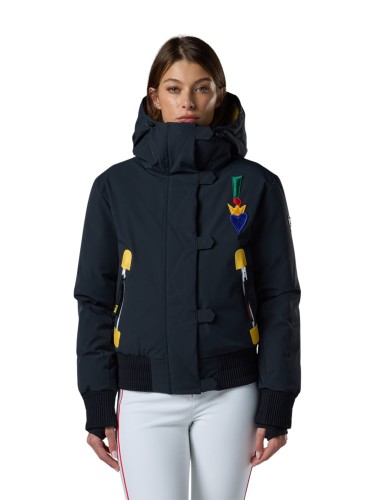 Kurtka narciarska damska Rossignol JCC Bomber Black