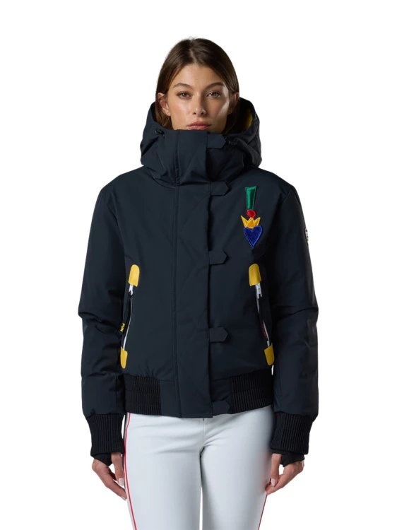 Kurtka narciarska damska Rossignol JCC Bomber Black
