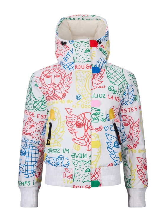 Kurtka narciarska damska Rossignol JCC Bomber Angels Ligh