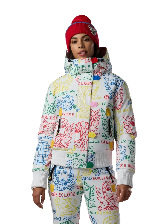 Kurtka narciarska damska Rossignol JCC Bomber Angels Ligh