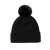Czapka damska Colmar Fleece-Lined Pom-Pom Black