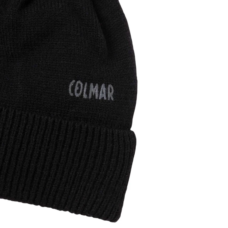 Czapka damska Colmar Fleece-Lined Pom-Pom Black