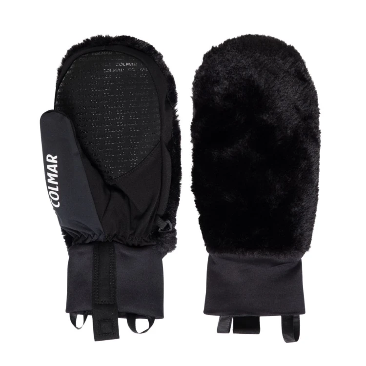Rękawice narciarskie damskie Colmar Plush Mittens Black