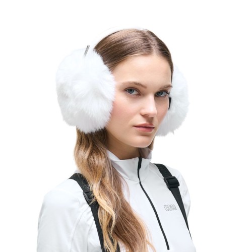 Nauszniki damskie Colmar Faux Fur White