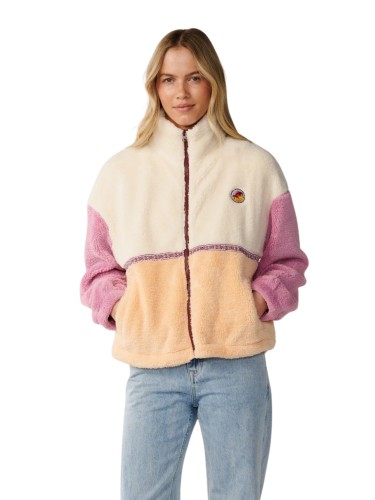 Bluza damska Rip Curl Surf Revival Heritage Zip Through Polar Fleece shell