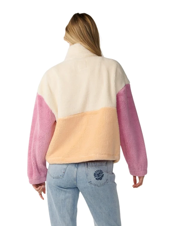 Bluza damska Rip Curl Surf Revival Heritage Zip Through Polar Fleece shell
